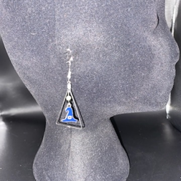 Witches Hat Earrings - Picture 5 of 5